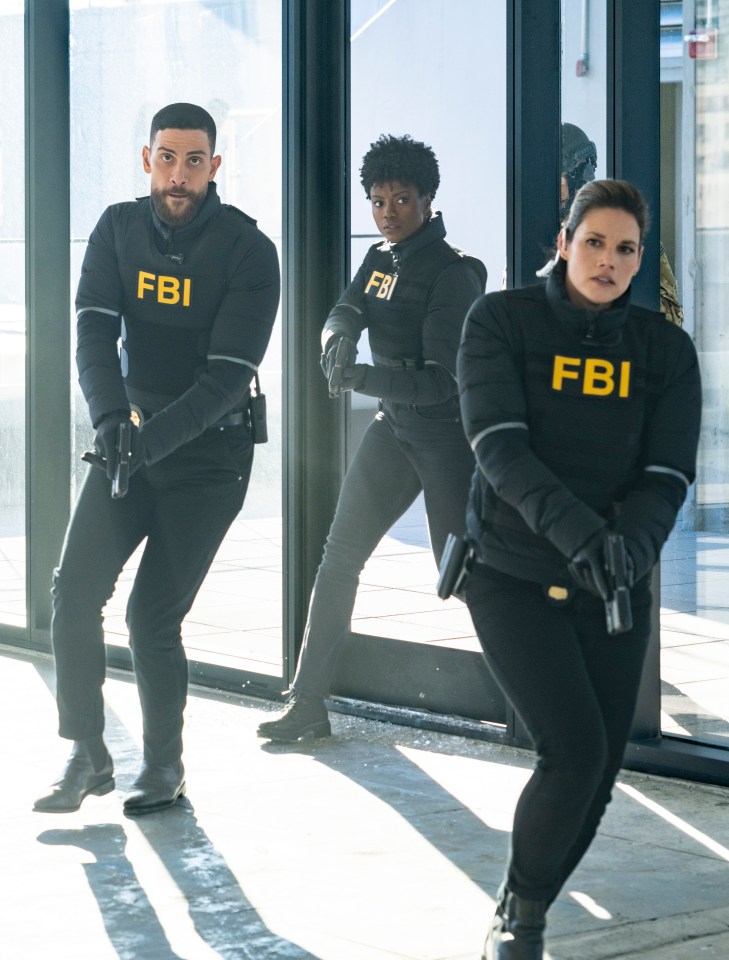 FBI agents in tactical gear.