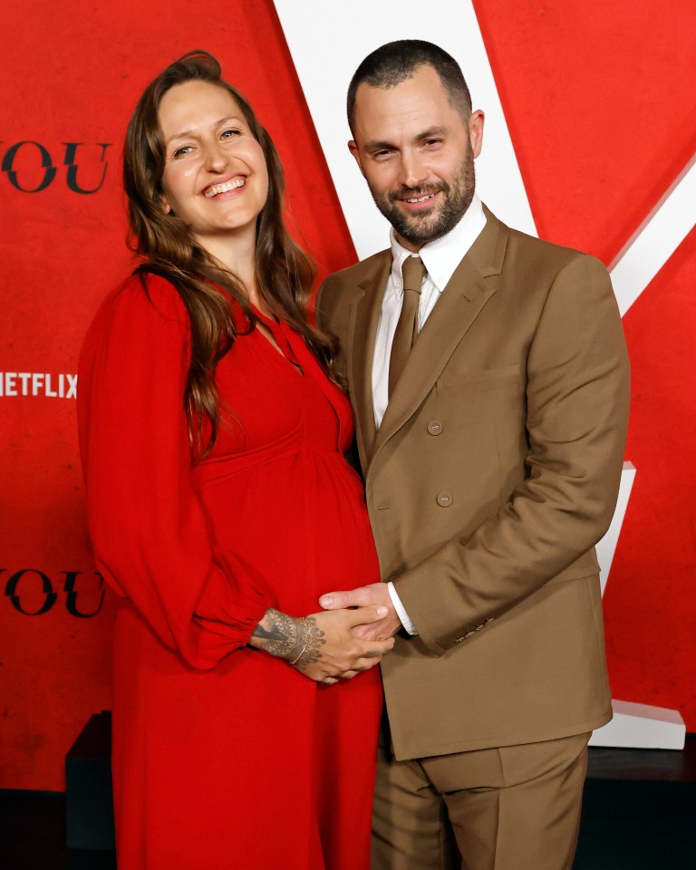 Penn Badgley and Domino Kirke at the Season 5 screening of Netflix's "You."