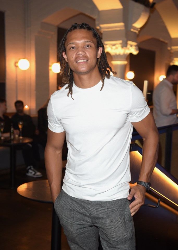 Percelle Ascott at a DAZN launch event.