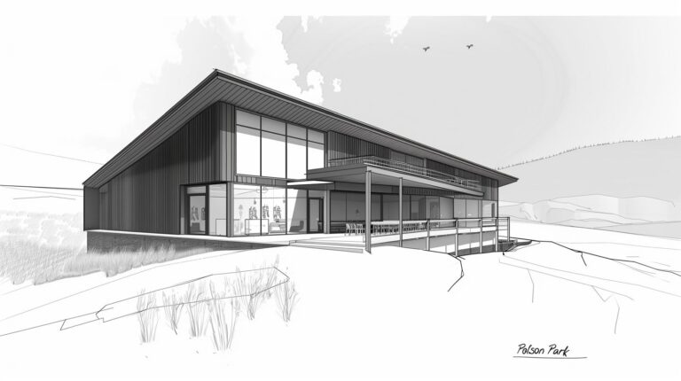 Illustration of Polson Park's new adventure park plans.