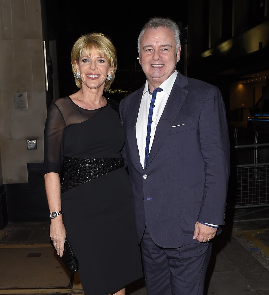 Ruth Langsford and Eamon Holmes at Ant and Dec's 40th birthday party.