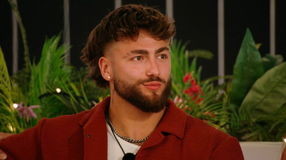 Sam Taylor from Love Island.