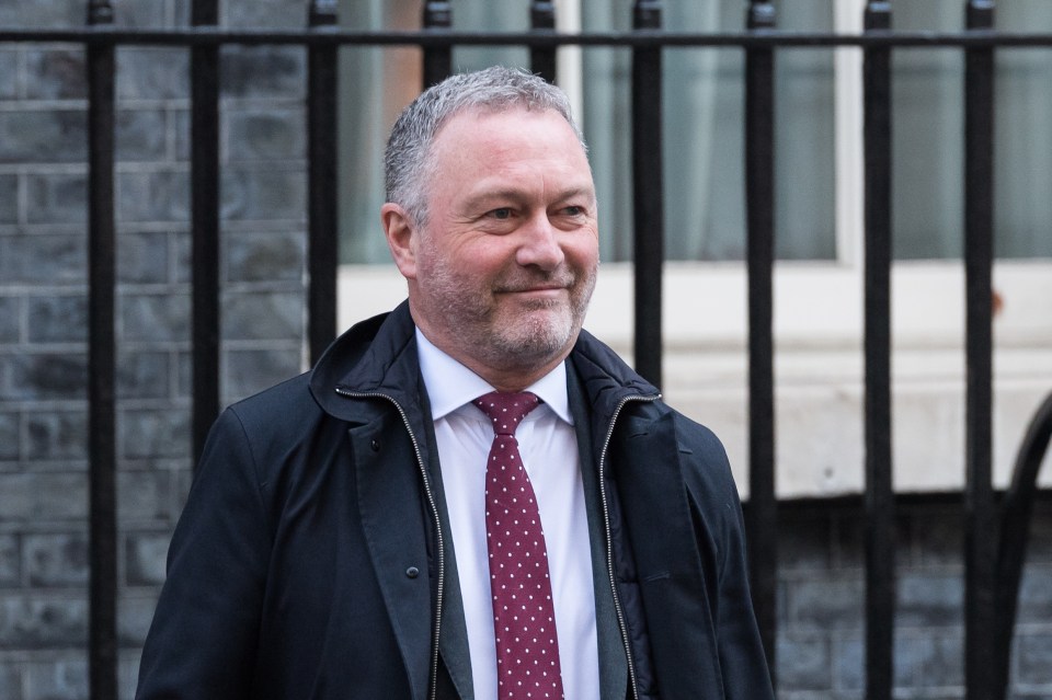 Steve Reed, Secretary of State for Environment, Food and Rural Affairs, leaving 10 Downing Street.