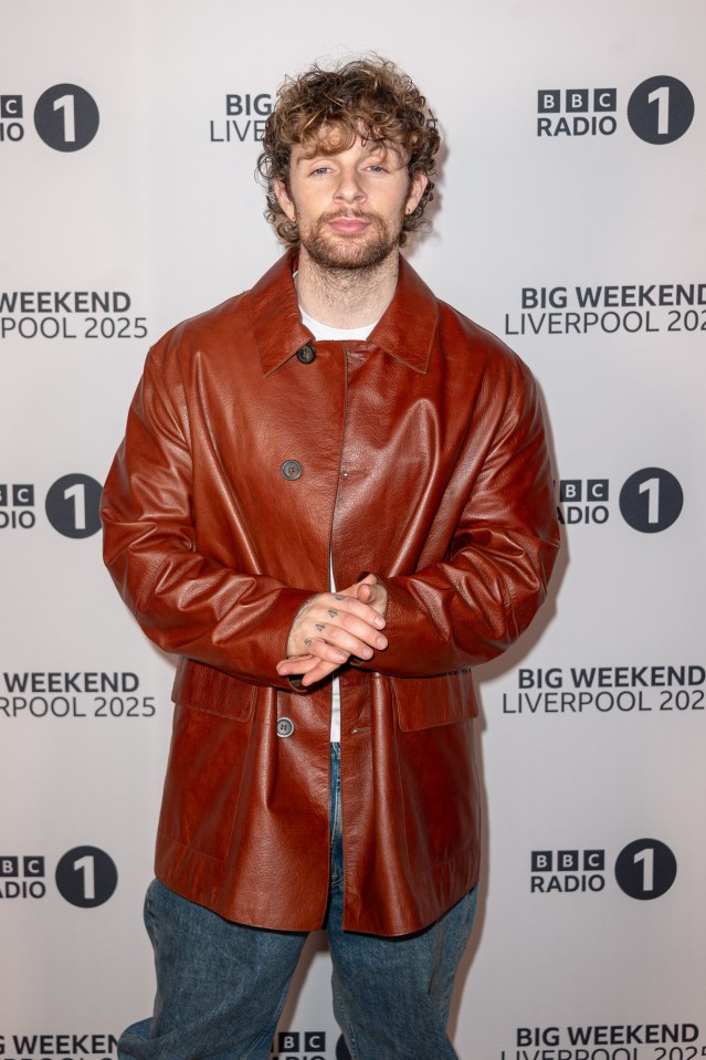 Tom Grennan at the Radio 1 Big Weekend press launch.