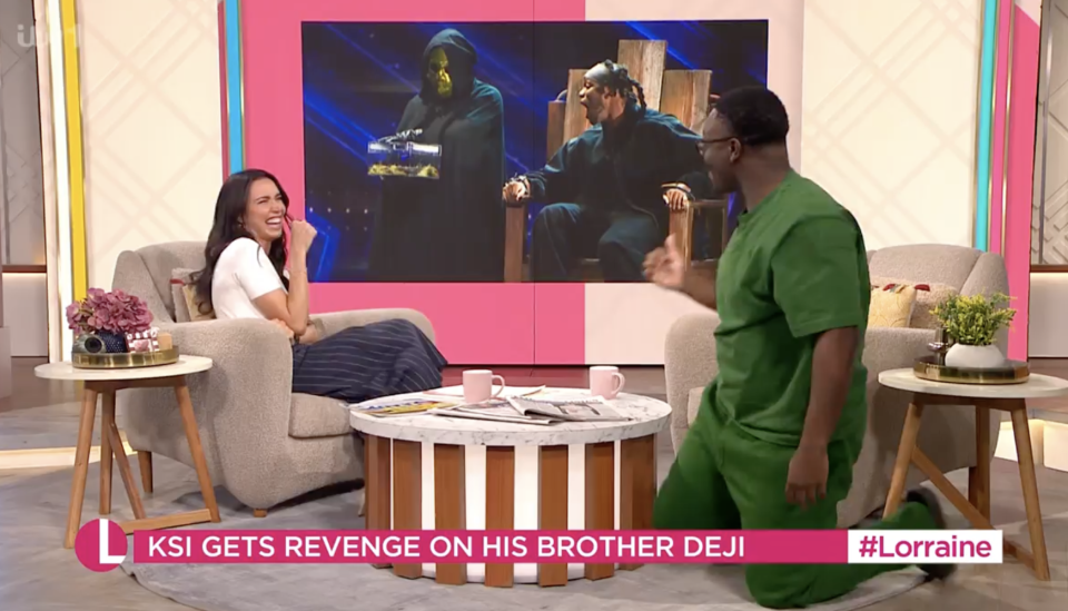KSI gets revenge on his brother Deji.