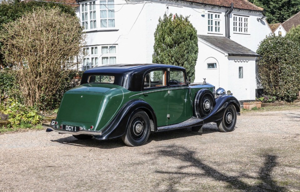 1936 Rolls-Royce Phantom III Touring Limousine.