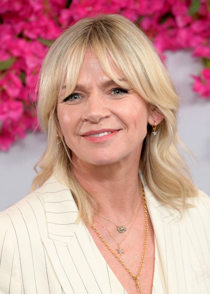 Zoe Ball at the ITV's "MAMMA MIA! I Have a Dream" photocall.