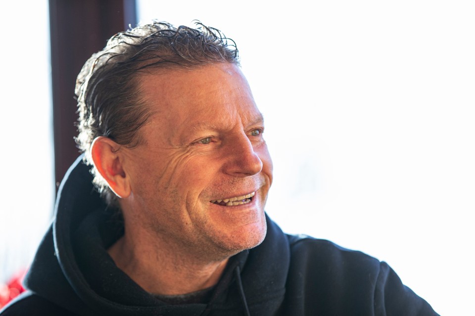 Micky Hazard, former Spurs and Chelsea footballer.