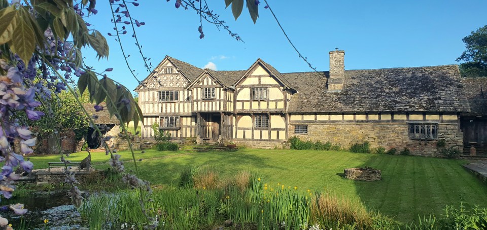 Penrhos, a timber-framed house.