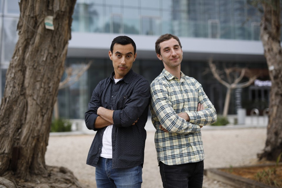 Portrait of the Bukhman brothers, founders of Playrix.
