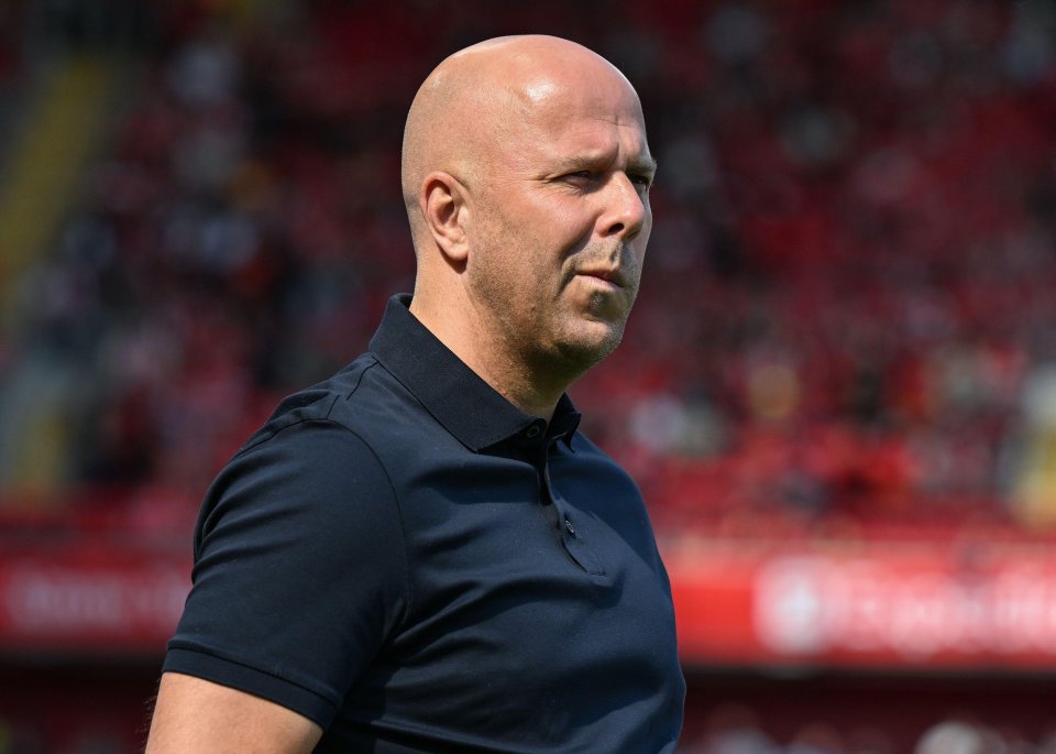 Arne Slot, head coach of Liverpool.