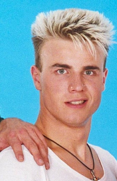 Jason Orange of Take That, 1992.