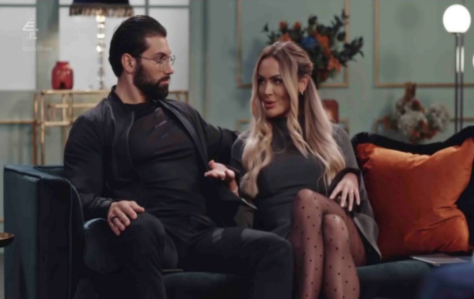 Amy and Luke from Married At First Sight UK 2024.