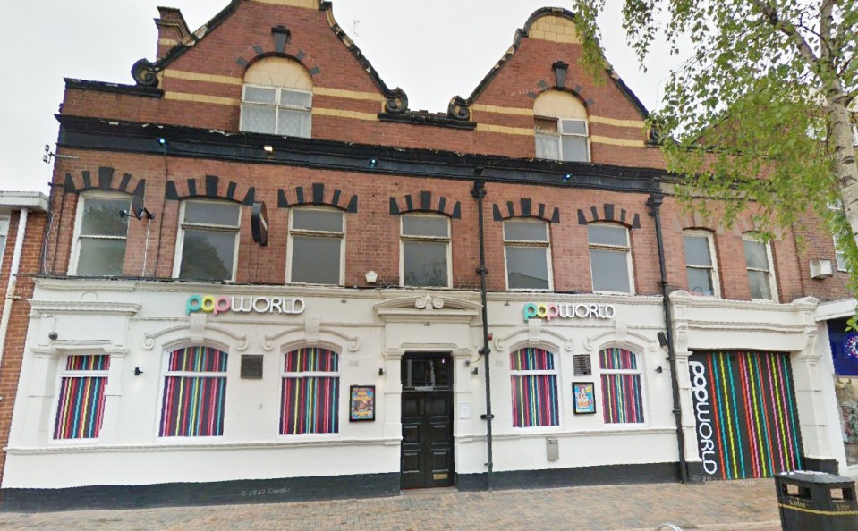 Popworld nightclub in Nuneaton.