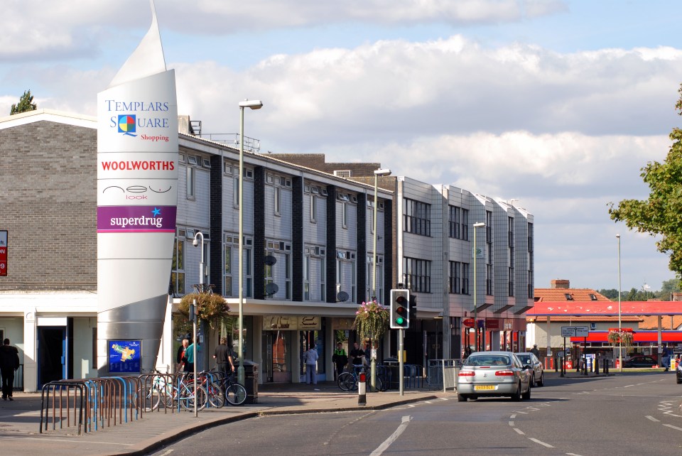 Templars Square shopping center in Oxford, England.