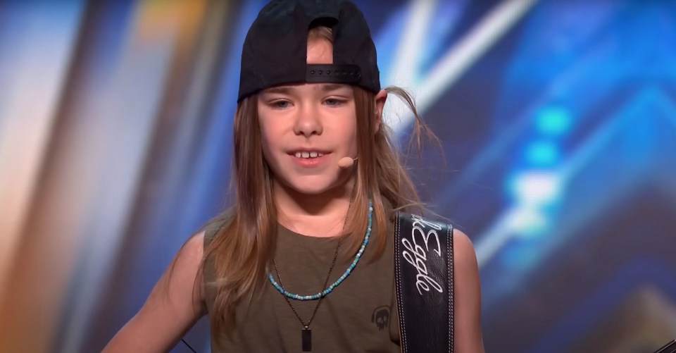 Young guitarist Olly Pearson receives a Golden Buzzer on Britain's Got Talent.