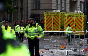 PM slams ‘appalling scenes’ after car crashes into fans in Liverpool parade
