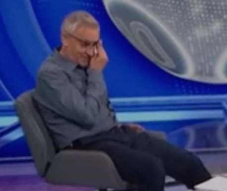 Lineker was emotional at times as he bade farewell