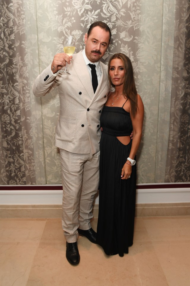 Danny Dyer and Joanne Mas at Stormzy's 30th birthday party.