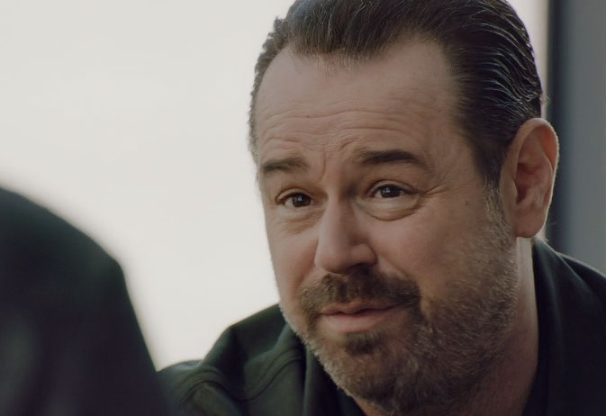 Danny Dyer discussing his split with his wife on ITV's The Assembly.