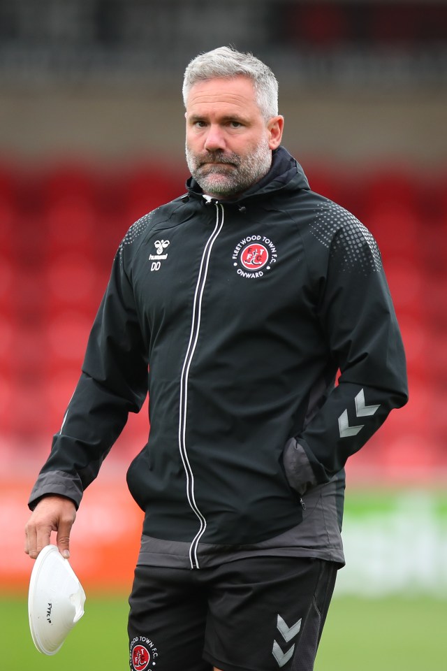 David Dunn, assistant head coach of Fleetwood Town F.C.