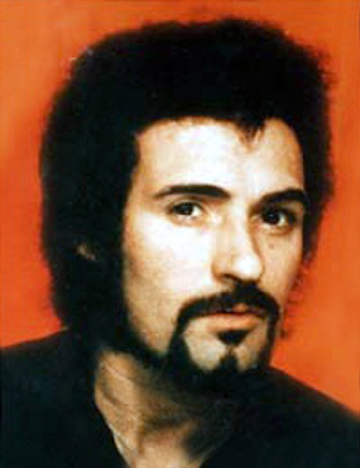 Portrait of Peter Sutcliffe, the Yorkshire Ripper.