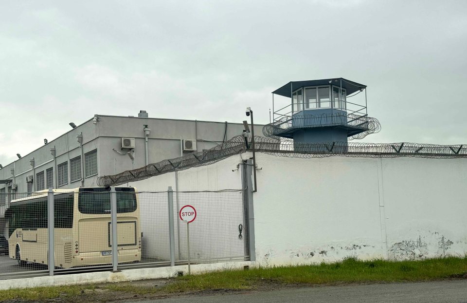 Exterior of a women's prison near Tbilisi, Georgia.