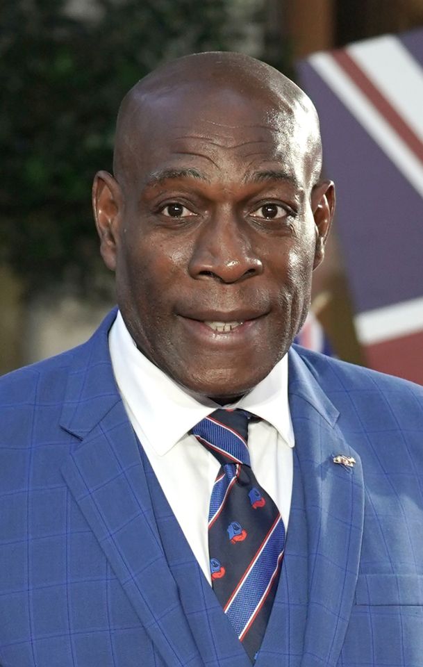 Frank Bruno at the Pride of Britain Awards.
