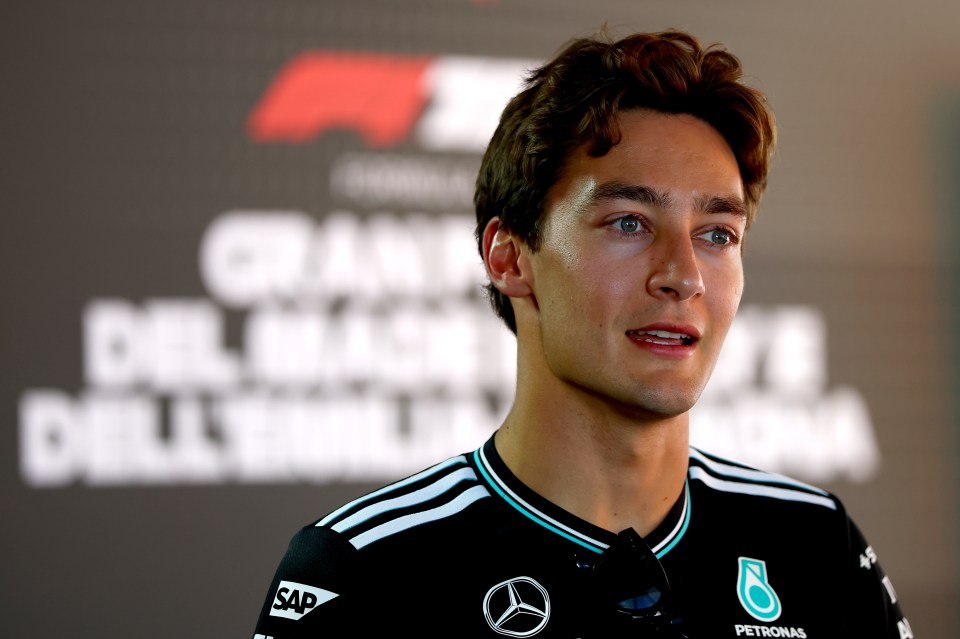 George Russell of Mercedes AMG Petronas F1 Team in an interview.