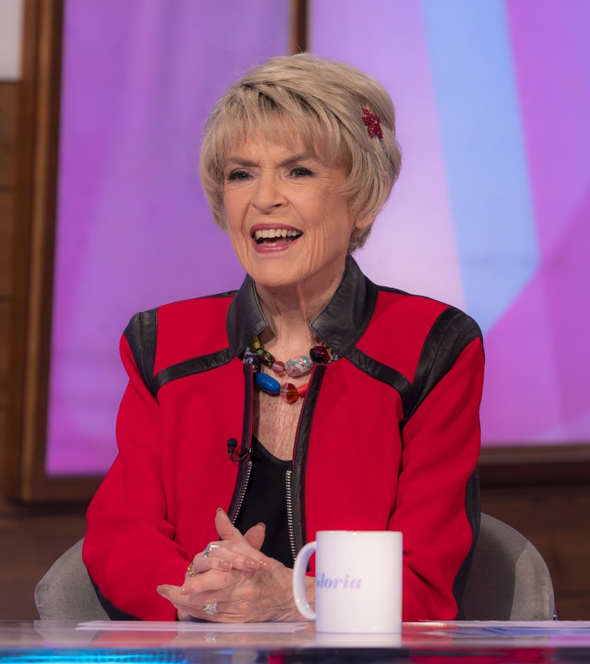 Gloria Hunniford on the Loose Women TV show.