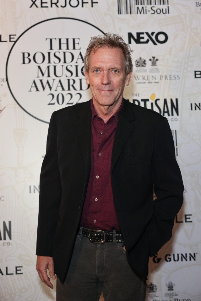 Hugh Laurie at the Boisdale Music Awards 2022.