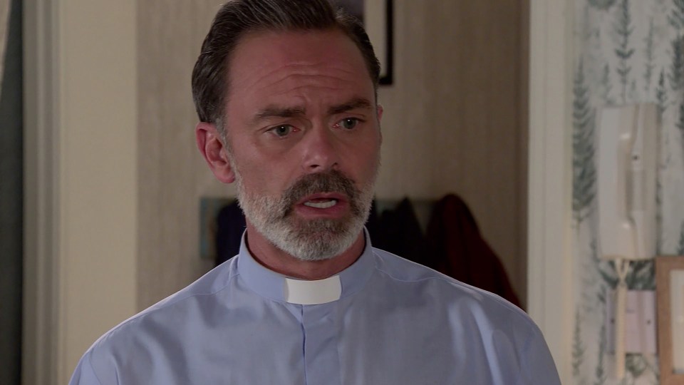 Billy Mayhew from Coronation Street proposes to Todd Grimshaw.