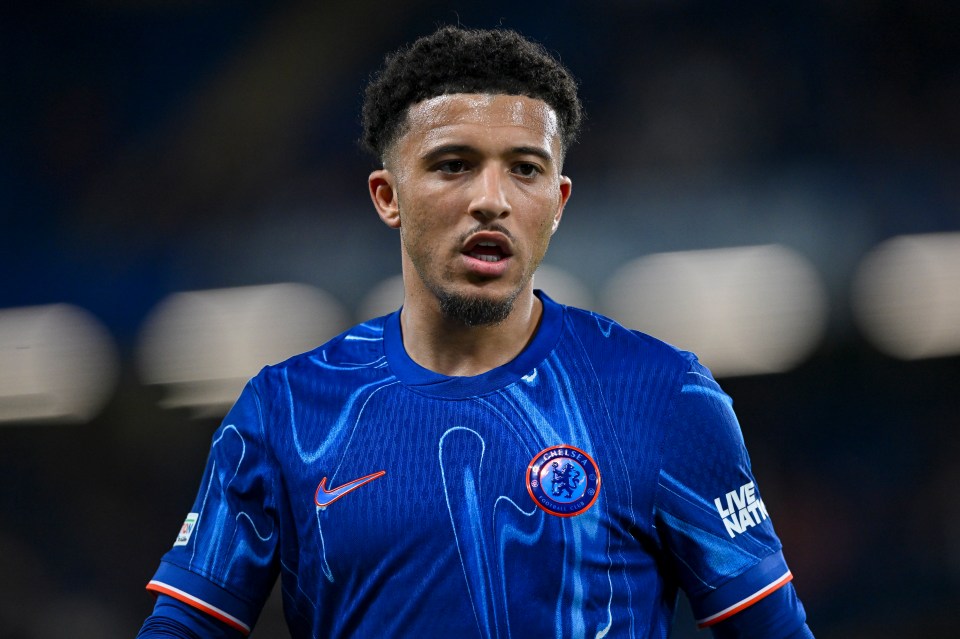Jadon Sancho of Chelsea FC during a UEFA Europa Conference League match.