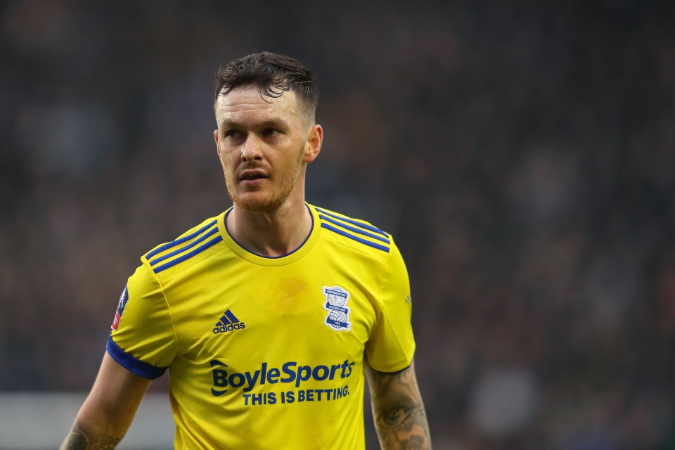 Josh McEachran of Birmingham City during an FA Cup match.