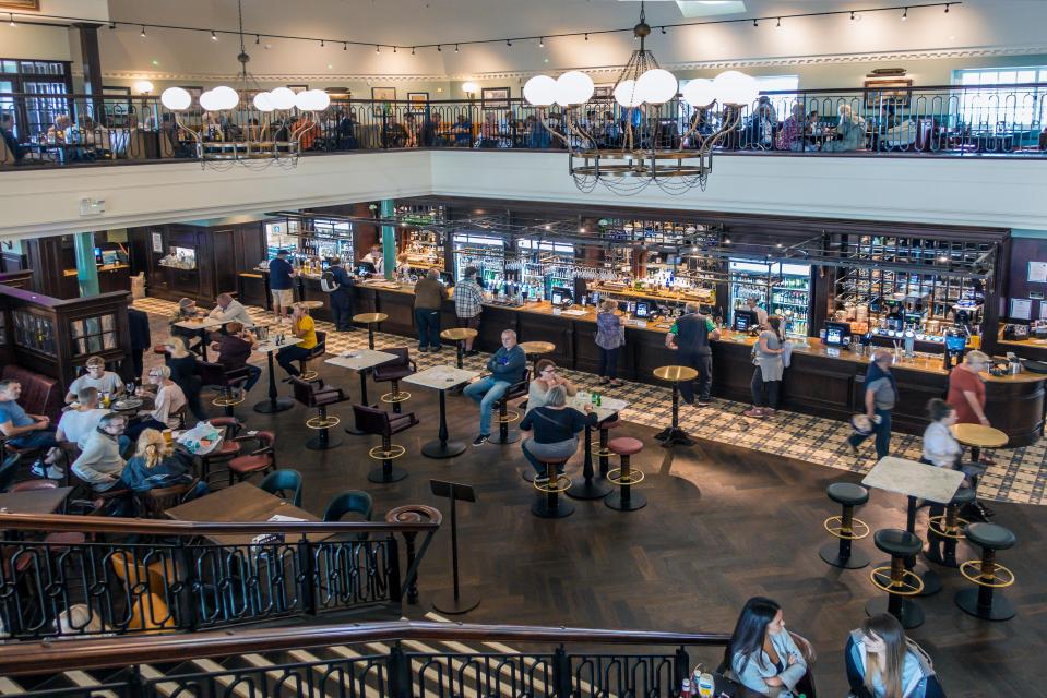 The Royal Pavilion Wetherspoon pub in Ramsgate, England.