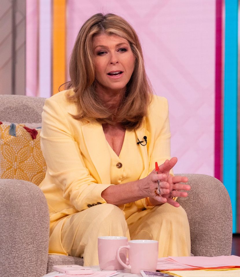 Kate Garraway at the Variety Club Showbusiness Awards.