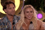 Casey and Gabby from Love Island's reunion show.