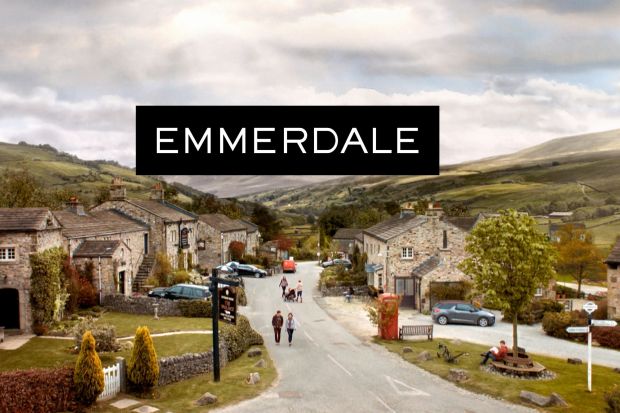 An image collage containing 1 images, Image 1 shows Emmerdale 2011 opening titles sequence