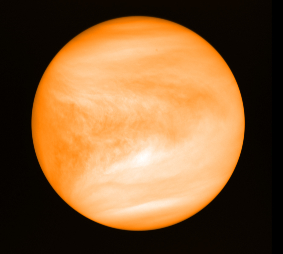 Photo of Venus from the Akatsuki probe.