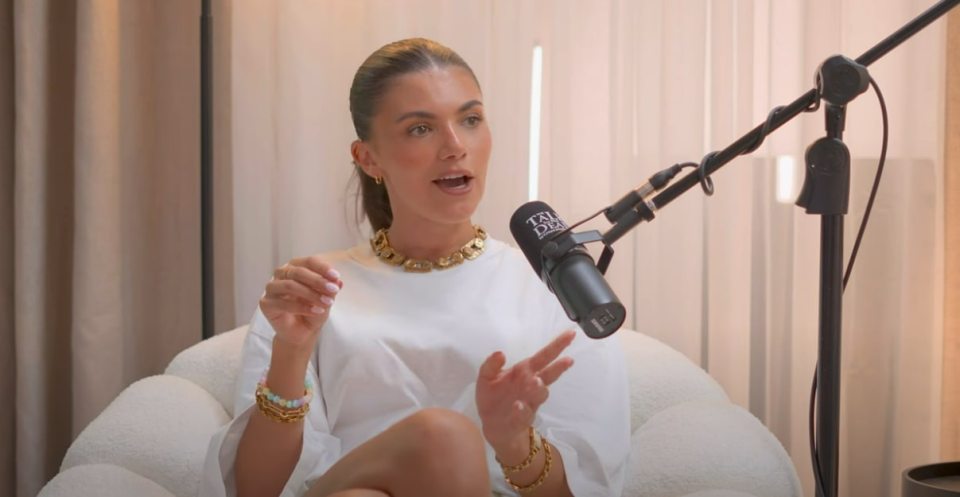 Samie Elishi being interviewed on a podcast.