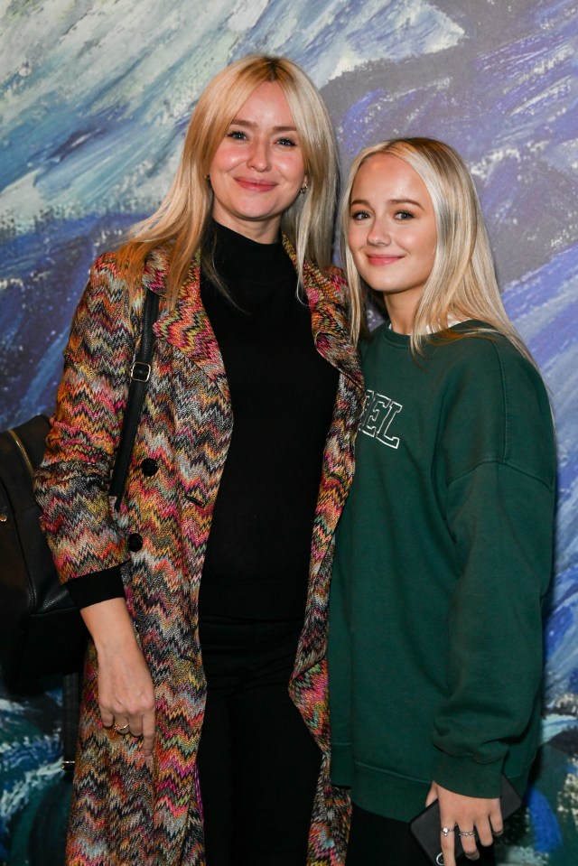 Sammy Winward and Mia Winward-Dunn at an event.