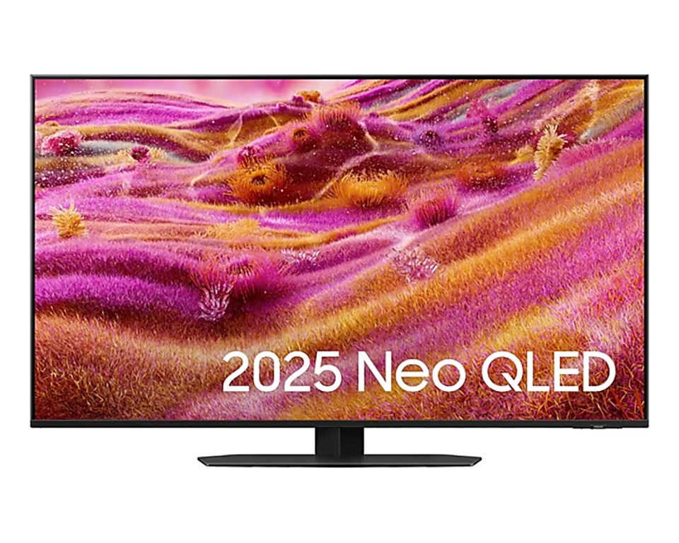 2025 Neo QLED TV displaying a landscape image.