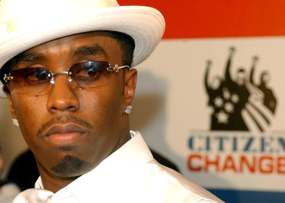 Sean "P. Diddy" Combs at a Citizen Change event.