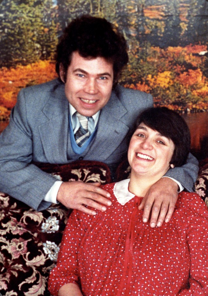 Photograph of Fred and Rosemary West.