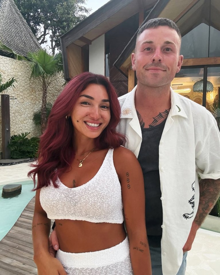 Ella May Ding and her husband.