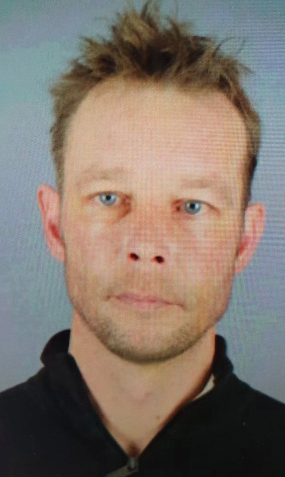 Mugshot of Christian Brueckner, suspect in Madeleine McCann disappearance.