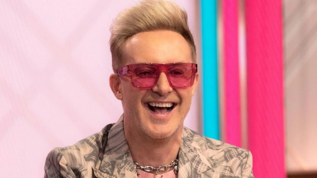 Ian H Watkins on the Lorraine TV show.