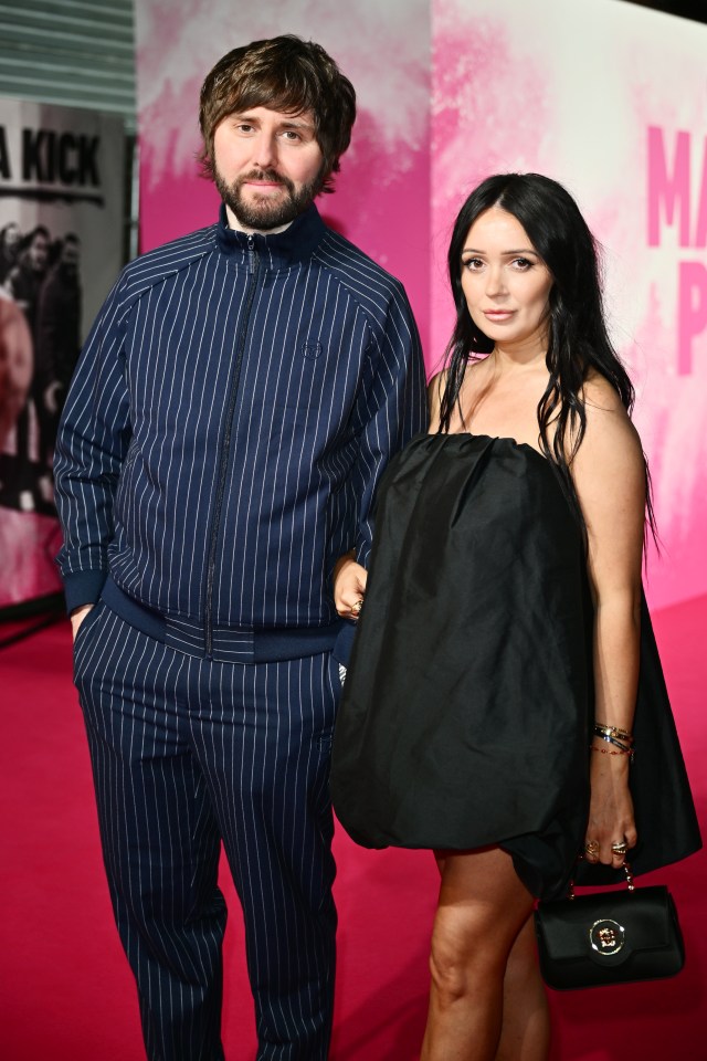 James Buckley and Clair Meek at the premiere of "Marching Powder".